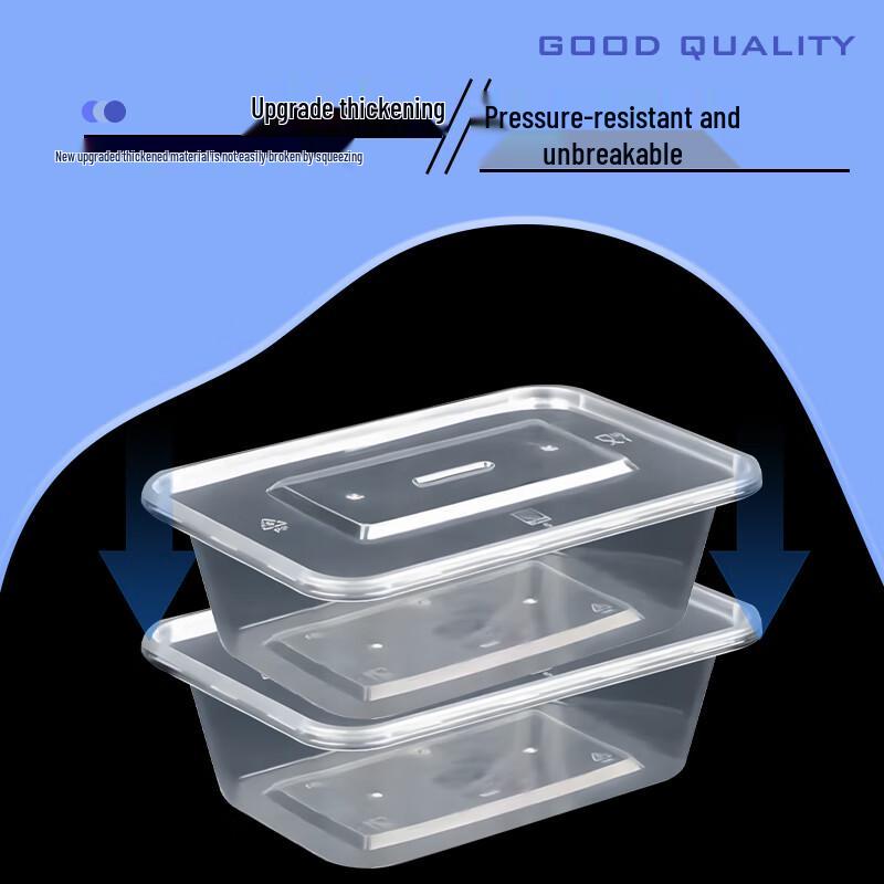 Webor Disposable Rectangular Food Containers