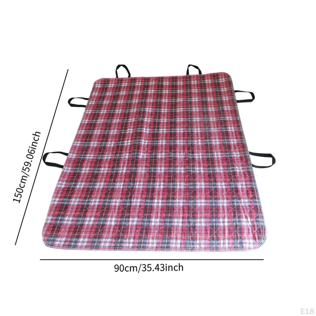 Positioning Bed Pad with Handles Lift Aid for Caregiver Elderly Disabled