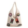 Cotton Casual Shoulder Bag With Knitted Design For Daily Use
