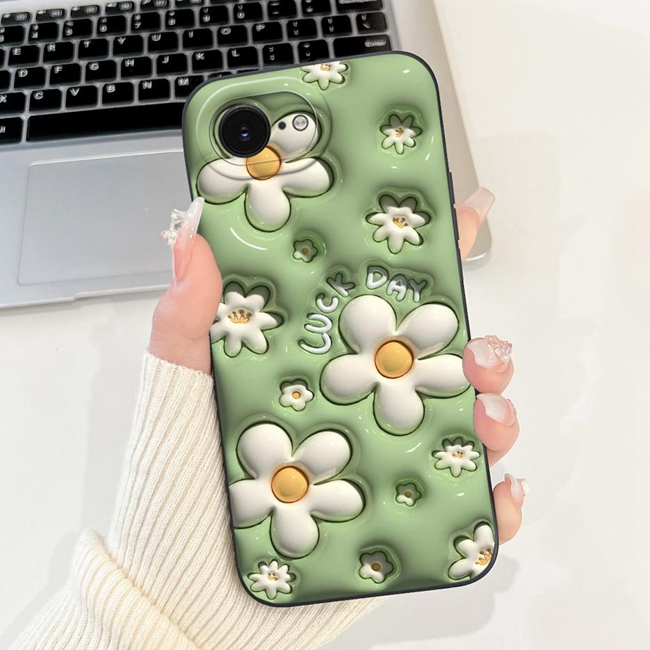 Für Apple iPhone 16E Hülle Einzigartige Cartoon Hülle Weiche Silikon Handyhülle Für iPhone SE 4 iPhoneSE 2025 iPhone16e Rückseite Hülle