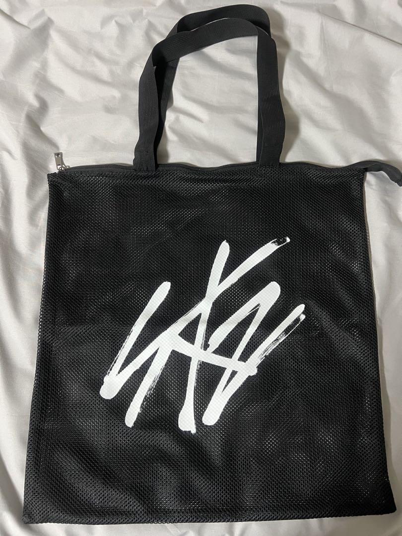 

[USED] SKZ 5-star logo mesh tote bag