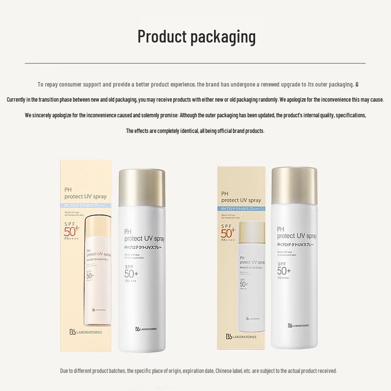 Bb LABORATORIES Nude Sunscreen Spray SPF50+ PA++++