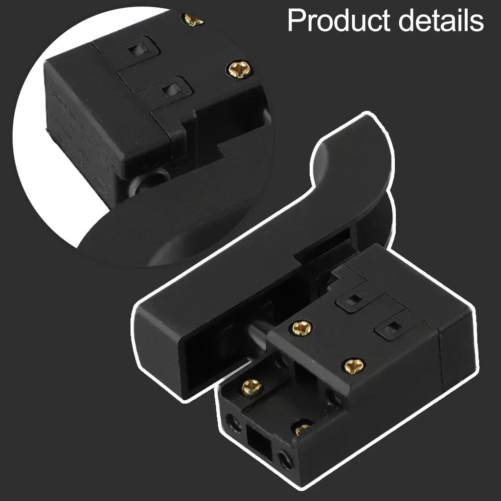 Switch Trigger Button Black Cutting Machine Electric Drill Electric Tools Hardware Tools Replacement Self Rest