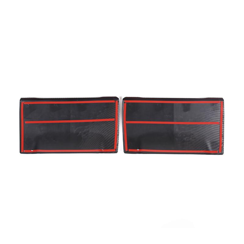 For Land Rover Range Rover Vogue Sport 2023 2024 ABS Carbon Fiber Seat Back Kick Panel Covers Car Interior Accessories