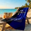 Inter Milan Personalized Text Beach Towel Quick-Dry Soft Microfiber Suitable for Sports Travel Swimming Yoga Bathroom Beach And Pool