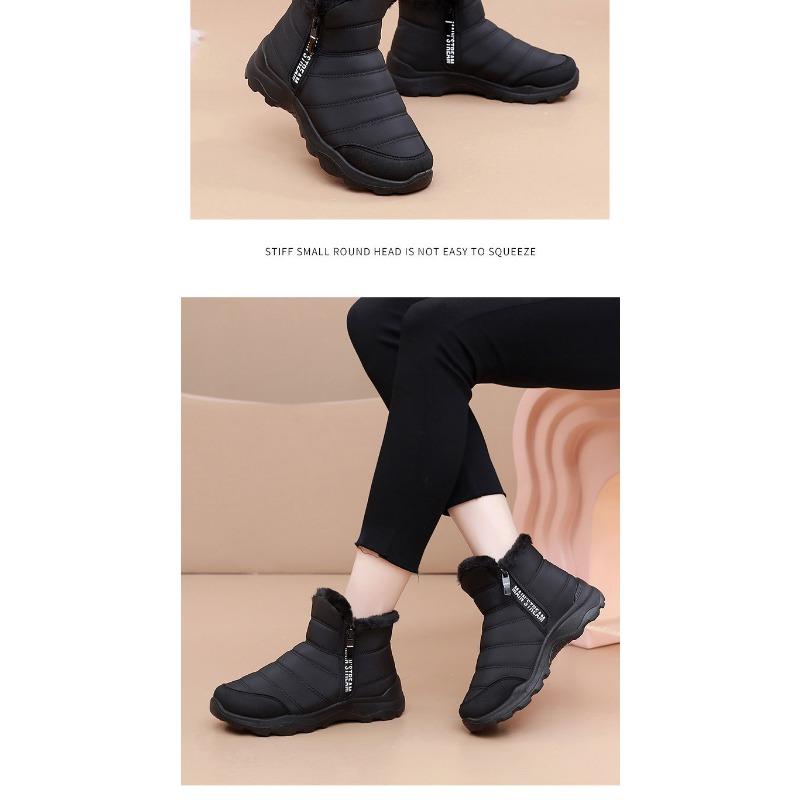 Sněhule, Zimní Teplé Zesílené Pánské a Dámské Párové Modely Bavlněných Bot, Nepromokavé Bavlněné Boty