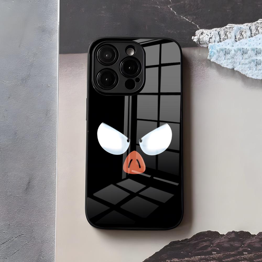 

Ranma P Chan Ryogas Pig Phone Case For IPhone 17 Air 16 E Pro Max 15 14 13 Mini 12 Pro 11 Max Plus Black Glass Cover iPhone 15 Pro