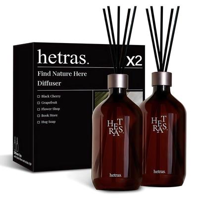 Premium Large Capacity Diffuser Hotel Wood 500ml X 2pcs