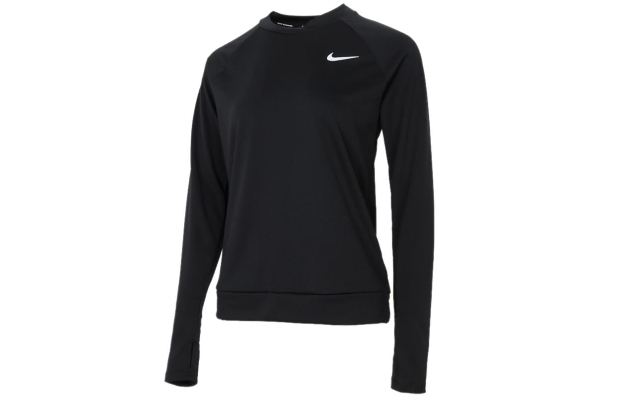 

Nike Sweatshirts Women s Black Crew Neck Moderate Regular CU3271-010 L