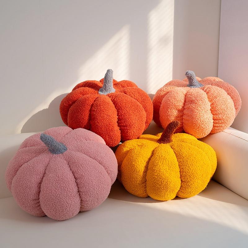Halloween pumpkin throw pillow plush toy doll home sofa pillow cushion girl soothes rag doll