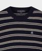 BROOKS BROTHERS Wool Striped Sweater (Navy) (Bbwrmbg409)
