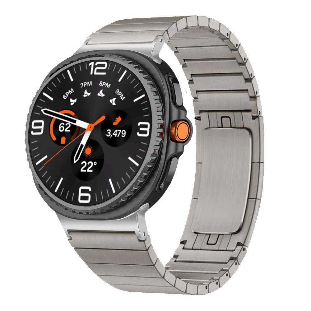 

Роскошный браслет из нержавеющей стали для Samsung Galaxy Watch 8 40 44 мм Металлический сменный ремешок для Galaxy Watch 8 Classic Ремешок для часов Galaxy 8-8 Classic