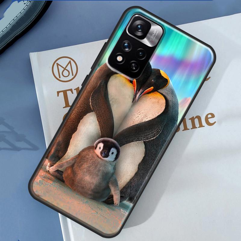 Penguin Case For Redmi 10 10A 10C 9 9A 9T 9C 12C For Redmi Note 12 11 Pro 10 Pro 8 9 Pro 10S 11S Cover