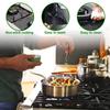 6Pcs Stove Burner Covers Gas Stove Burner Liners Non-Stick Reusable Gas Range Protector Kitchen Cookware Accessories