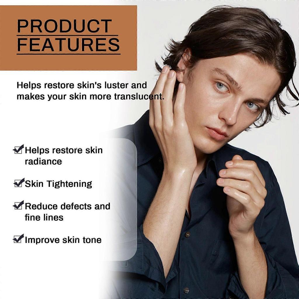 Limited time!!East Moon Men's Toner Essence Deeply Hydrates, Reduces Fine Lines, Moisturizes And Nourishes The Face