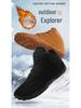 Men's & Women's Winter Non-Slip Plus Velvet Outdoor Snow Boots - Warm Five-Finger Design