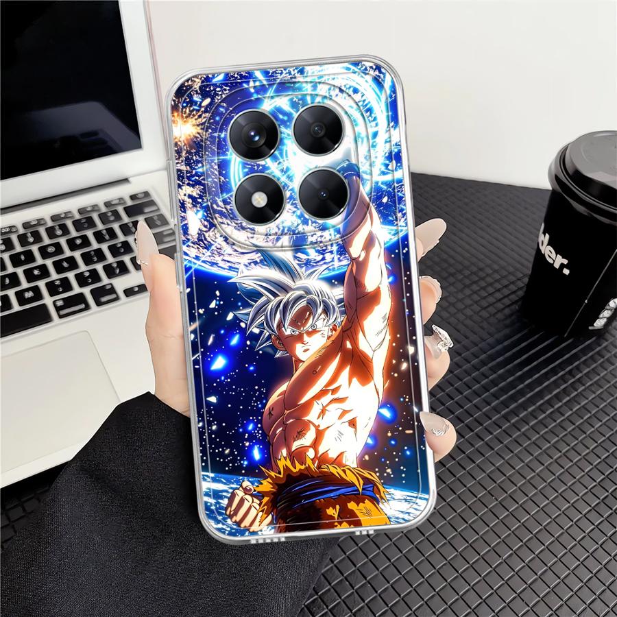 Case for Xiaomi Redmi Note 14 Pro Plus Note 13 10S 9 10 13C 14C 11S 12S A4 12 11 Soft Phone Cover Dragon Ball Goku