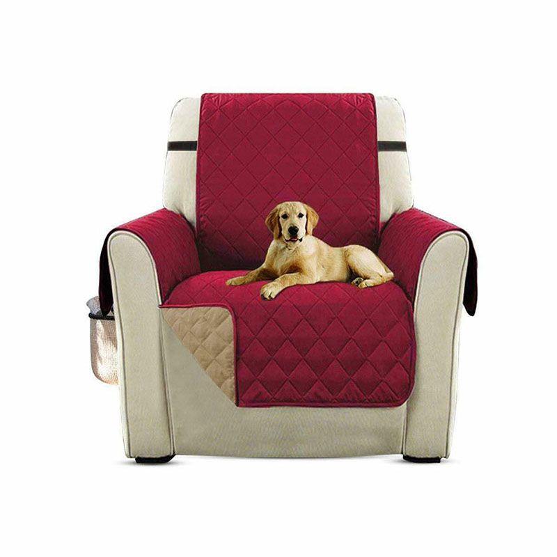 Luxuriöse Wende-Stepp-Sofahülle MöbelSchutz mit weicher Mikrofaser