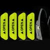 4Pcs/set Car Door Stickers Universal Safety Warning Mark OPEN High Reflective Tape Auto Exterior Motorcycle Bike Helmet Sticker