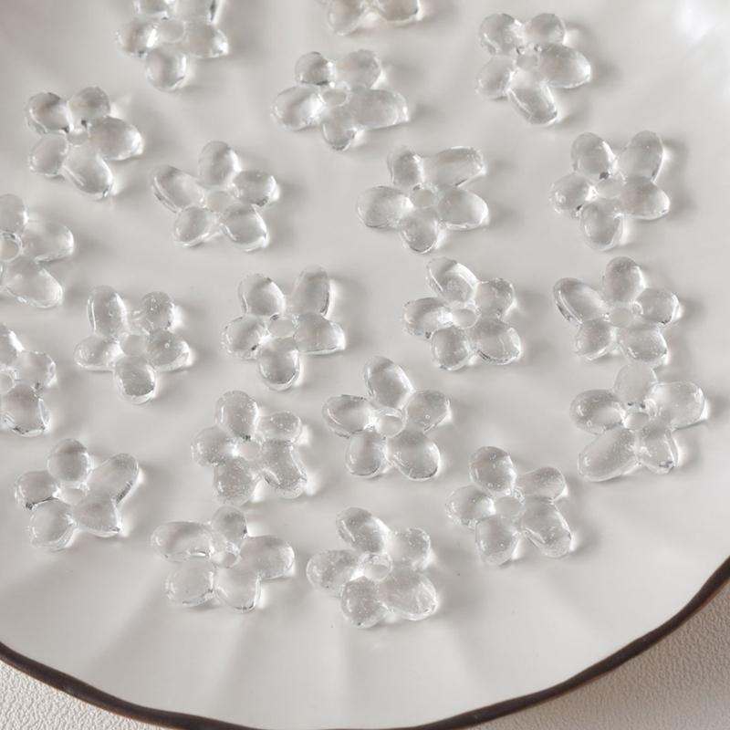 Small Flower Choker Floral Pendant Necklaces Pendant Necklace Alloy Material Pendant Choker Y2K Neck Jewelry for Daily