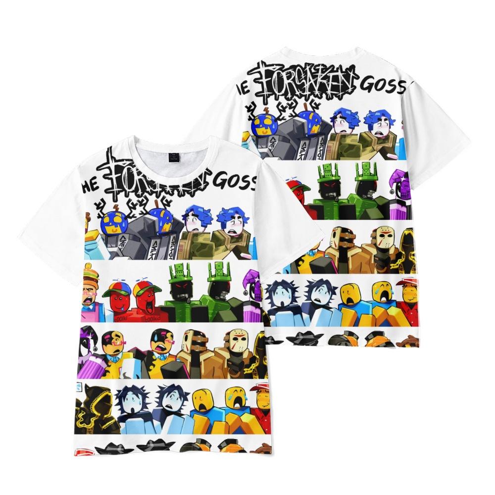 12 Colors Fashion Gubby Cartoon T Shirts for Women Men Summer Clothing Fitness O Neck Man T-shirt Oversized Men T-shirts Tops
