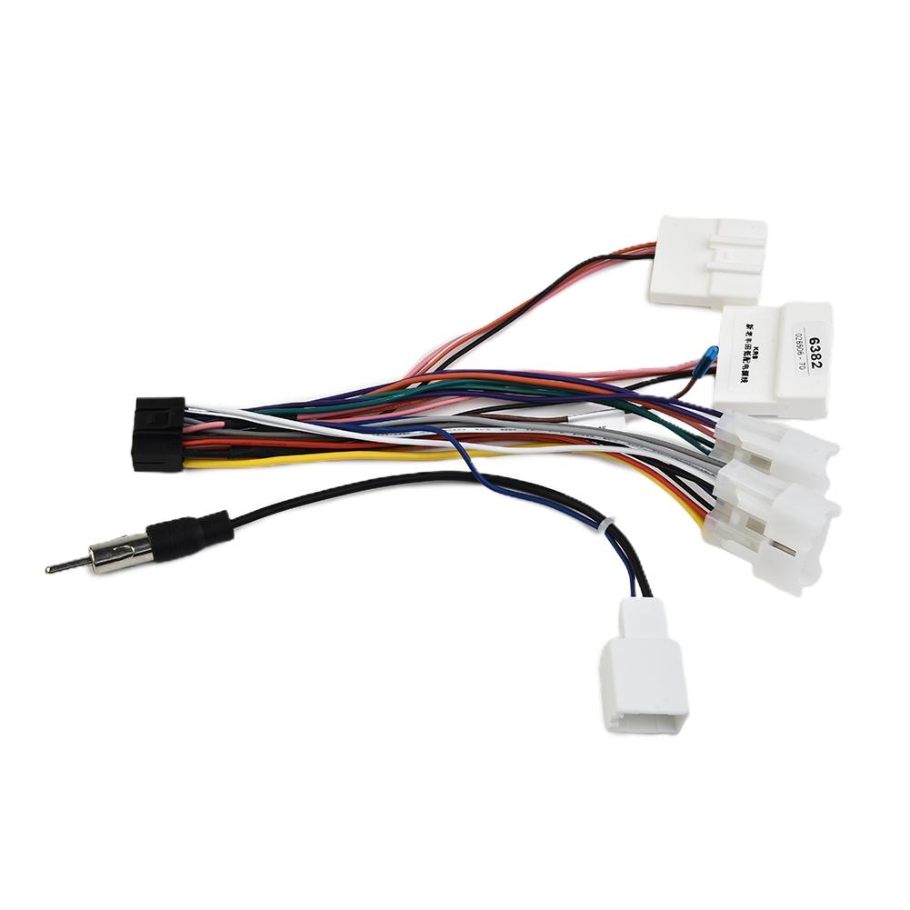 Auto Stereo Wiring Harness Connectors For Toyota Radio Install Cable Plugs