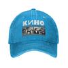 Summer Viktor Tsoi Kino Night Star Sun Album Baseball Cap Sun UnisexTeens Street Style Kpop Rock Snapback Cap