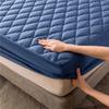 Super 100% Waterproof Bed Sheet Embossed Mattress Cover Winter Thicken Cotton Fitted Sheet Bedcloth Anti-mite Mattress Pad