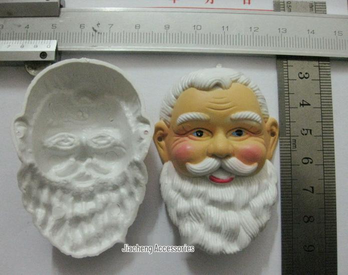 Santa Claus Masks: Cross-Border Christmas Decorations, Plastic Face, Multiple Specifications
