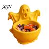 Creative Desk Storage Ornament 3D Printed Ghost Candy Bowl for Halloween Party Decorations, Multi-functional Desktop Cute Supplies Organizer Trinkets