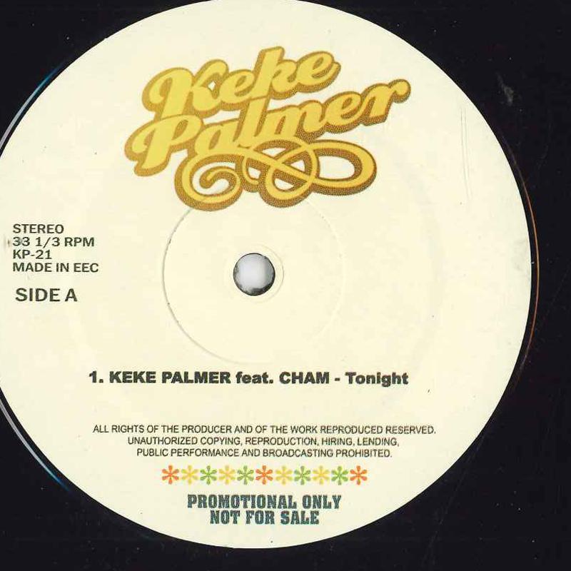 

12inch Record KEKE PALMER - Tonight KP21 NOT ON LABEL Unknown Rap & Hip-Hop/R&B Used