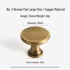 Bronze Brass Pull Handle: New Chinese Style Cabinet, Wardrobe & Drawer Retro Door Handle