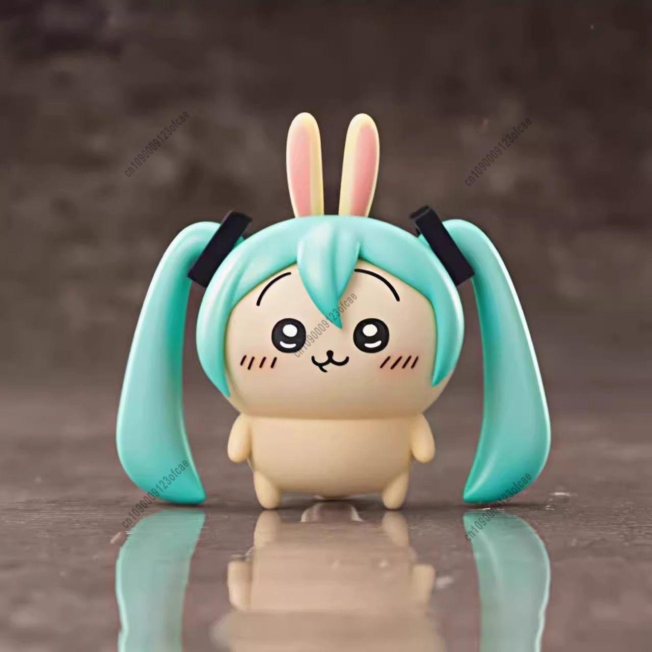 

Cute Anime Bunny Girl Figure Collectible Doll Kawaii Desk Decoration Gift for Fans Creative Mini Ornament Model Toy Home Decor