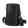Genuine Leather Men's Bag Mobile Phone Bag Sports Waist Bag Vegetable-tanned Leather Men's Crossbody Bag