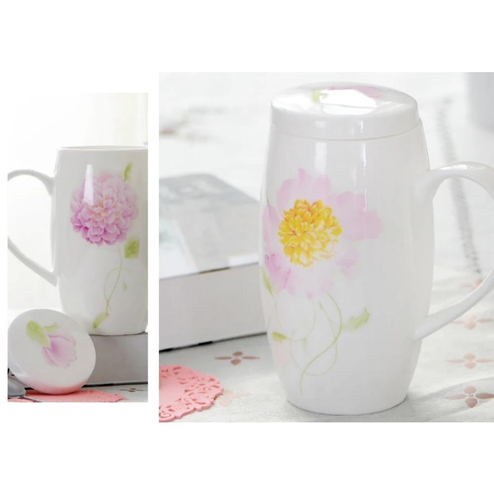 

700 мл, большая кофейная кружка из костяного фарфора, керамический стакан для чаепития, большая кружка, рождественская подарочная чашка, фарфоровая большая кружка, эмалированная чашка taza 601-700ml