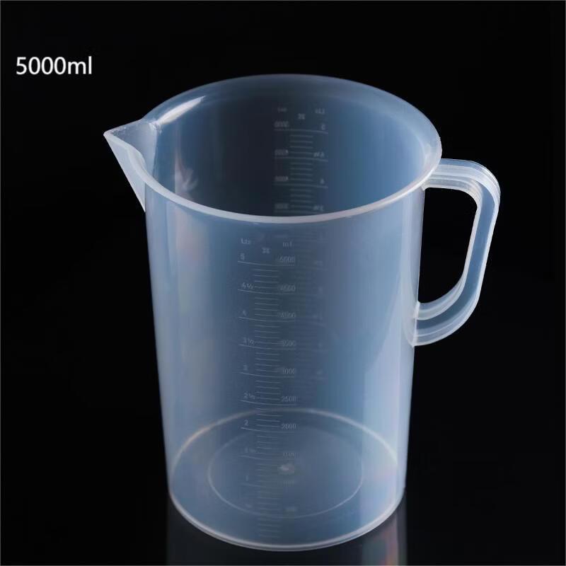 MDNG 5000ml Plastic Measuring Beaker Set