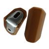 Komandorek Furniture Angle, Metal Bracket + Bevel Cover, BROWN OAK 50 PCS