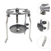 Sturdy Cast Aluminum Adjustable Tripod Stand Portable for Scientific Research Featuring Stable Base and Tray