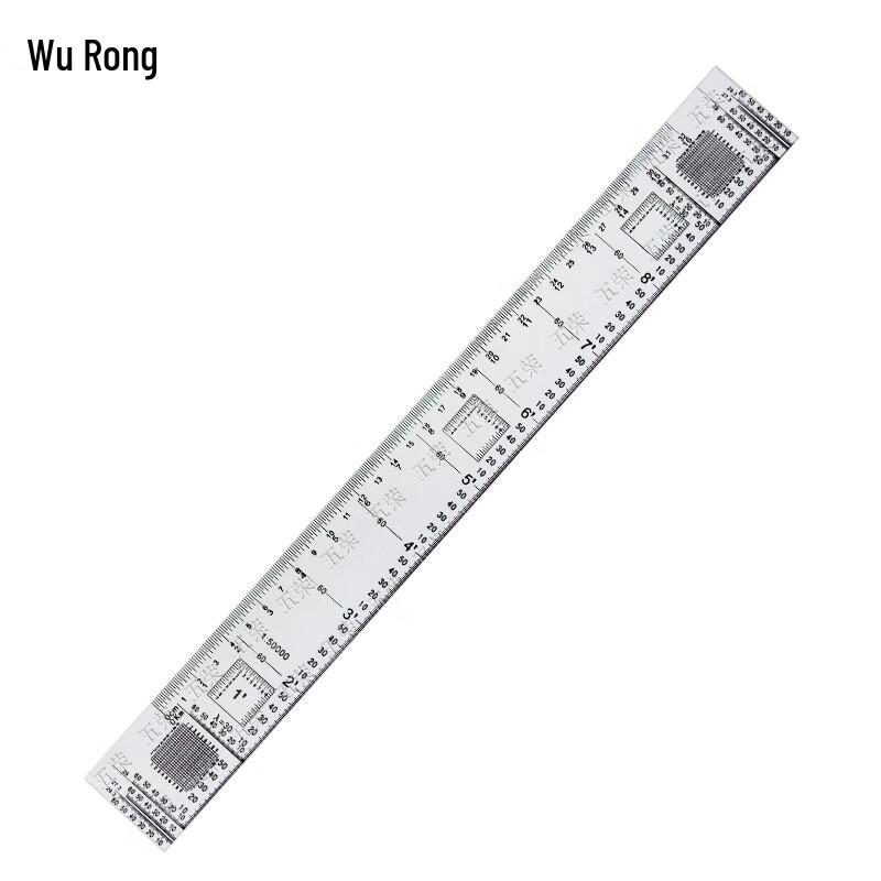 Latitude and Longitude Map Scale Ruler