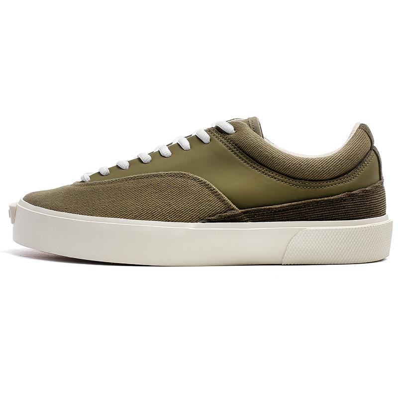 

X102-1 Korean version of trendy casual shoes breathable soft-soled low-top shoes comfortable board shoes men s niche men s single shoes canvas shoes 44 зелений