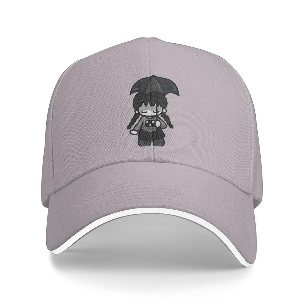 Men Women rainy cute Yume Nikki  Hat Stylish Baseball Cap  Trucker Hat Golf Headewear Gift