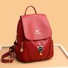 Schoolbag New Fashion Versatile Backpack Women's Large Capacity Simple Student Bag Women's Korean Version Outdoor Travel Mommy Bag