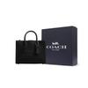 Coach Ace 17 Carriage Pattern Print Exquisite Calfskin Tote Shopping Bag Shoulder Crossbody Handbag Small Women Tote Black CT889-B4BK