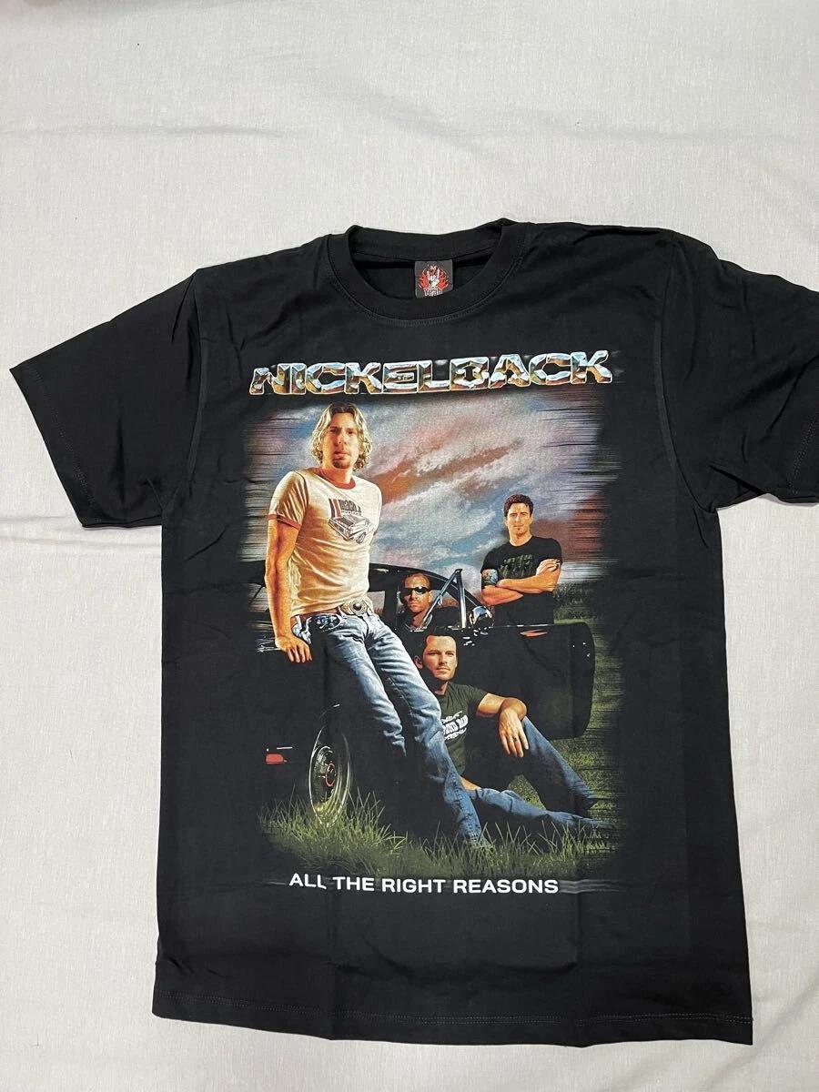 

Nickelback Band T-Shirt Brand New Size L Chad Kroeger Hard Rock Japan Import S