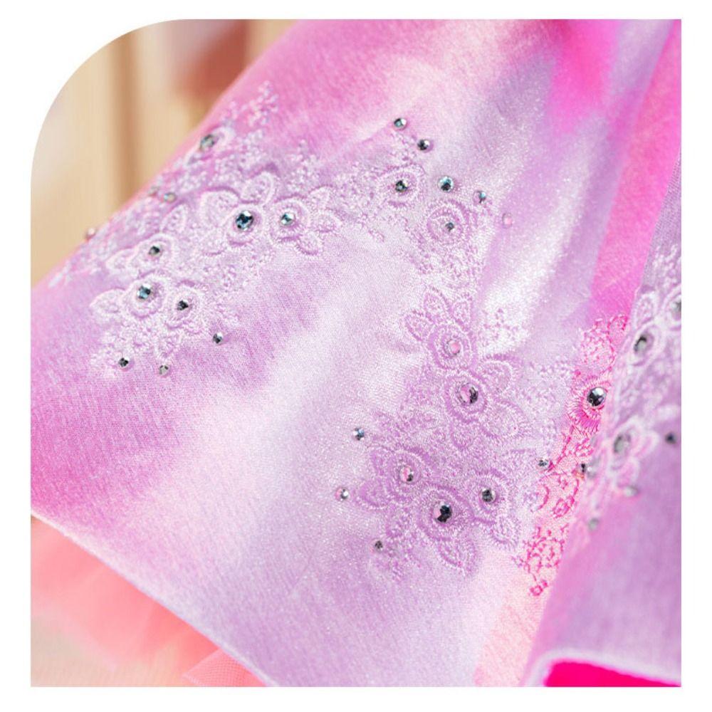 Europäische Mode Supermodel Puppe Rosa Kleider für 30cm Supermodel Puppe/für 1/6 BJD Puppen