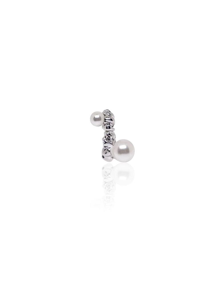 Xiann Tangled Pearl Earcuff