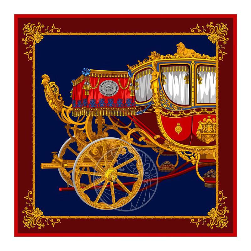 Aurora Coronet Silk Scarf