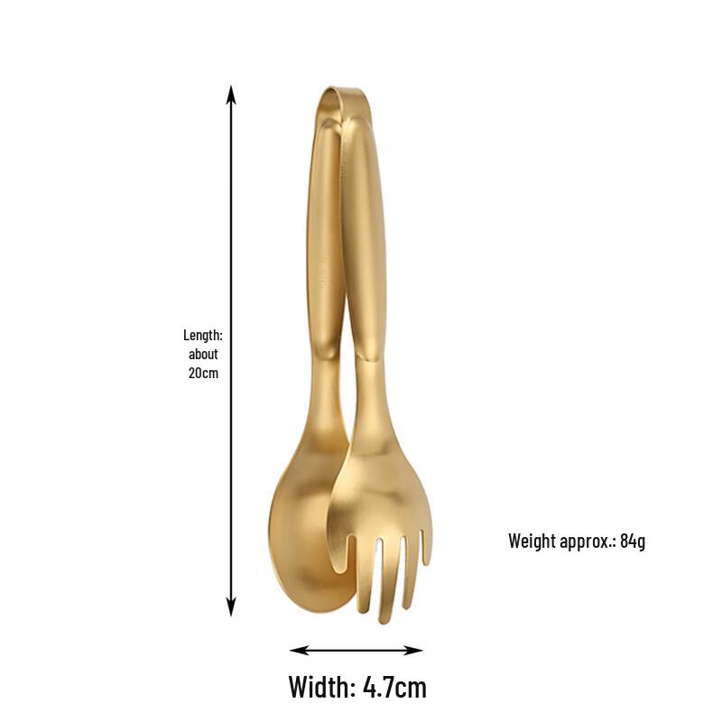 Naijiang 304 Stainless Steel Buffet Serving Tongs