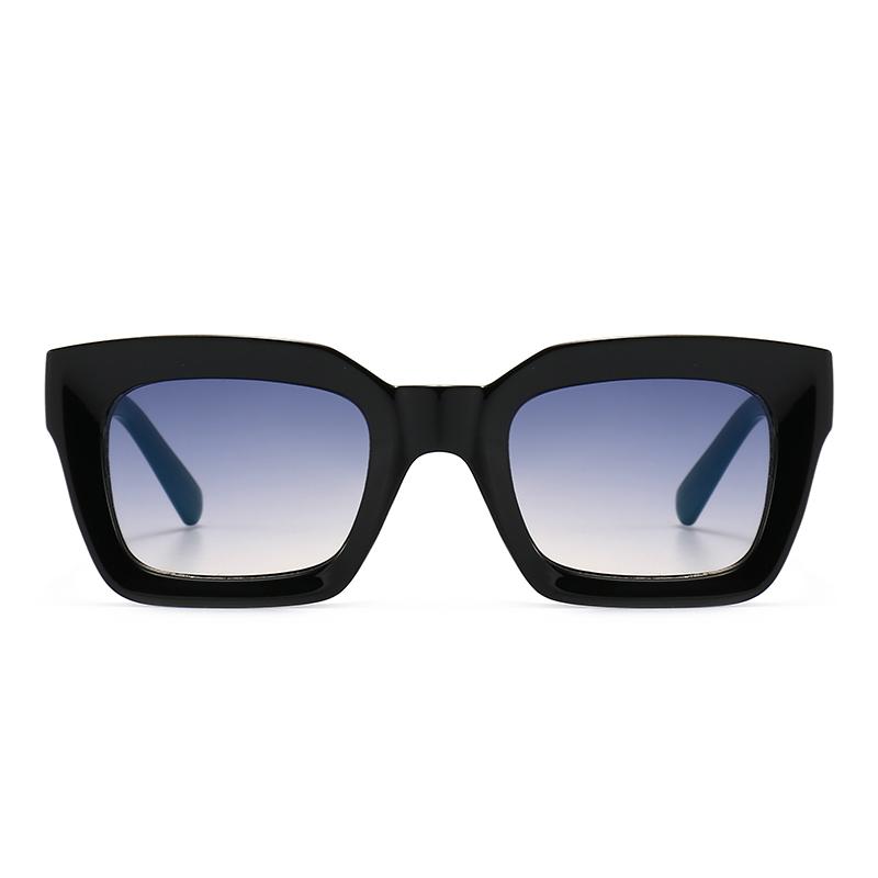 Foreign Trade  Popular Modern Sunglasses European And American Street Photography Ins Popular Model Square Sunglasses For Women 1736