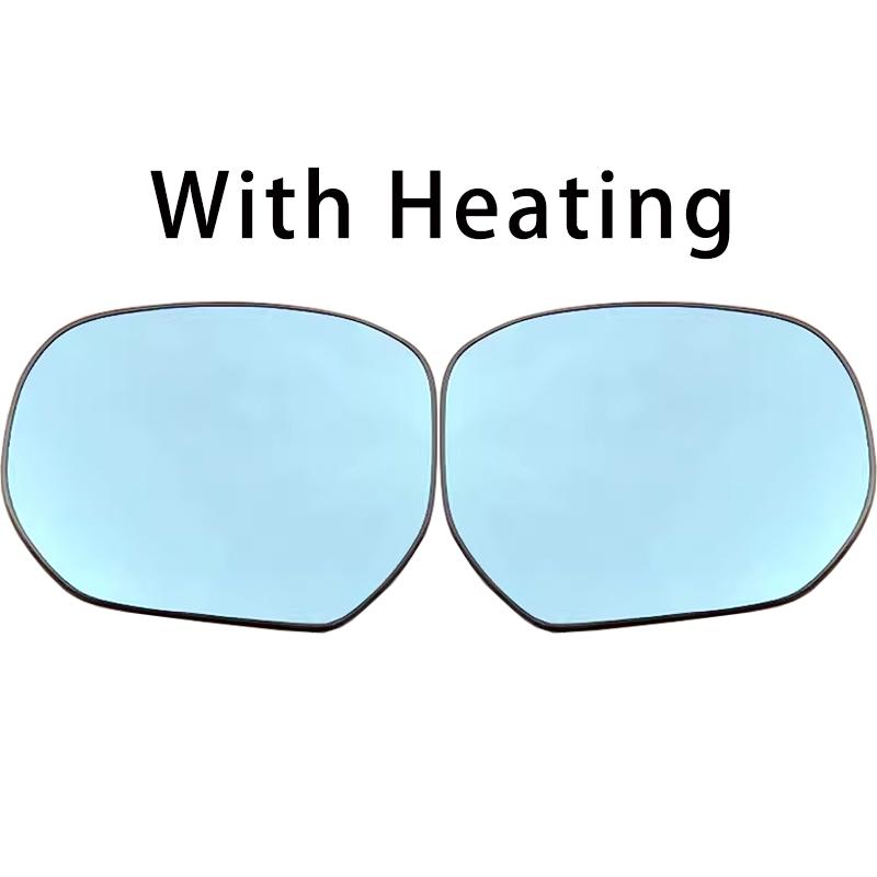 For Honda Odyssey 2014- Car Accessories Outer Rearview Mirrors Glass Side Mirror Lens With Heated Blue Lens